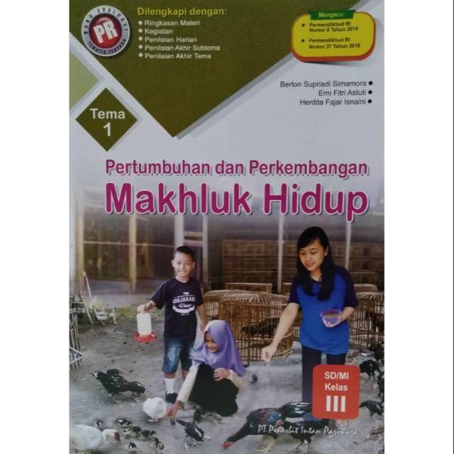 Detail Buku Tema 1 Kelas 3 Makhluk Hidup Nomer 51