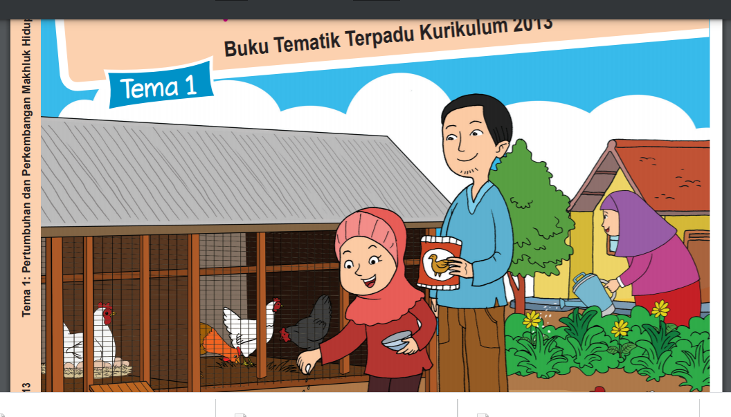 Detail Buku Tema 1 Kelas 3 Makhluk Hidup Nomer 53