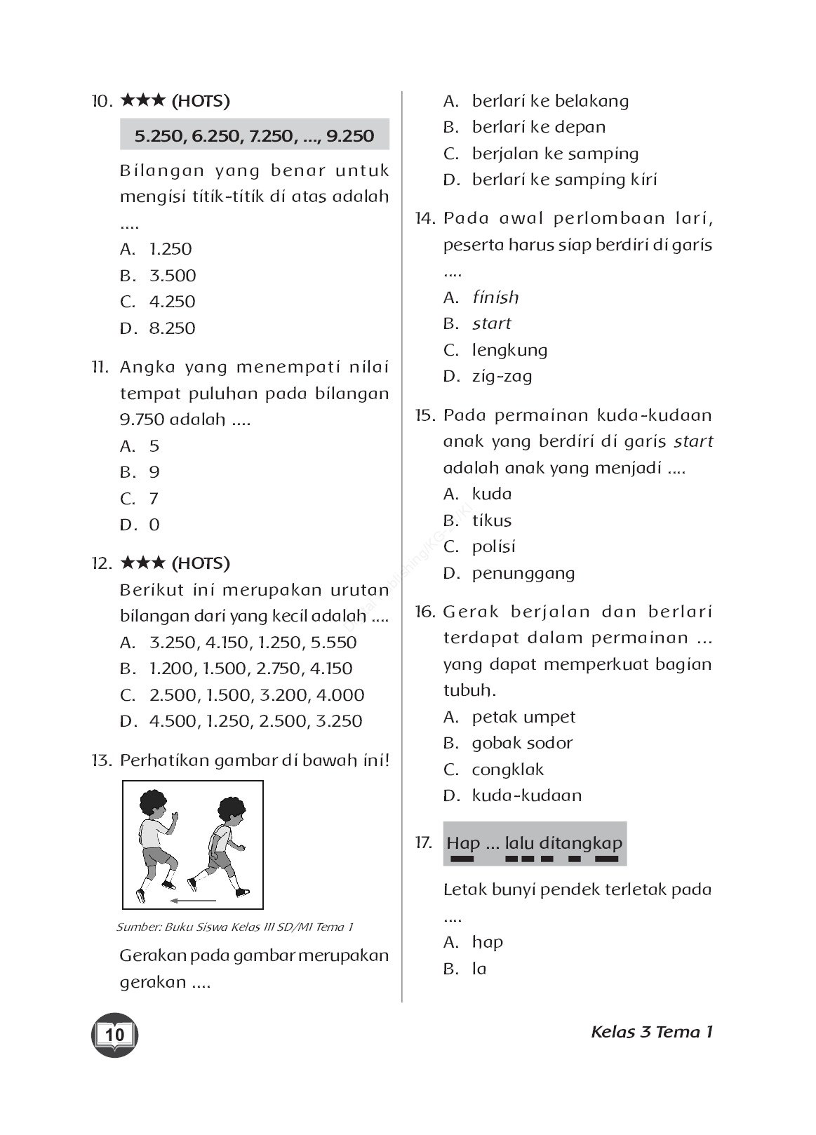 Detail Buku Tema 1 Kelas 3 Pertumbuhan Dan Perkembangan Makhluk Hidup Nomer 45