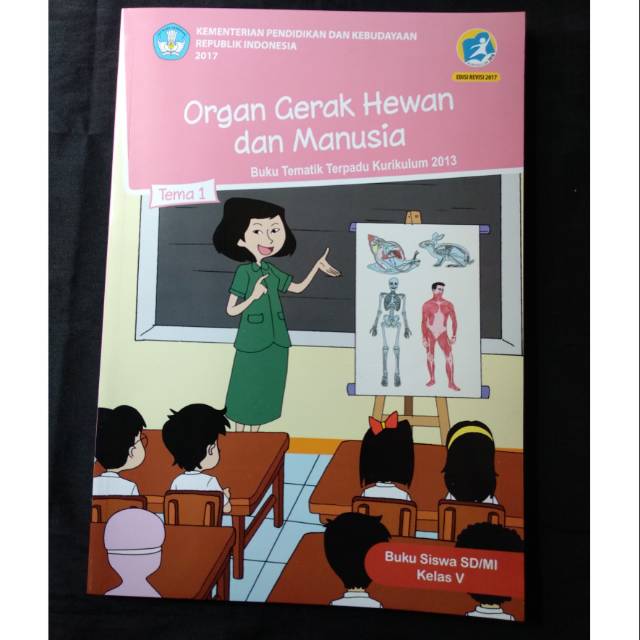 Detail Buku Tema 1 Kelas 5 Organ Gerak Hewan Dan Manusia Nomer 13