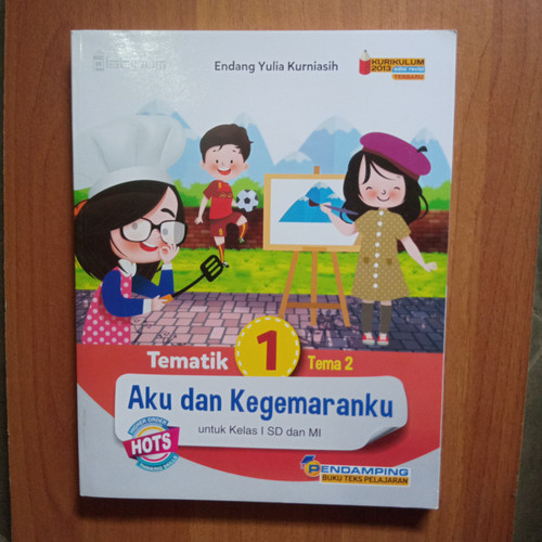 Detail Buku Tema 2 Kelas 1 Sd Nomer 38