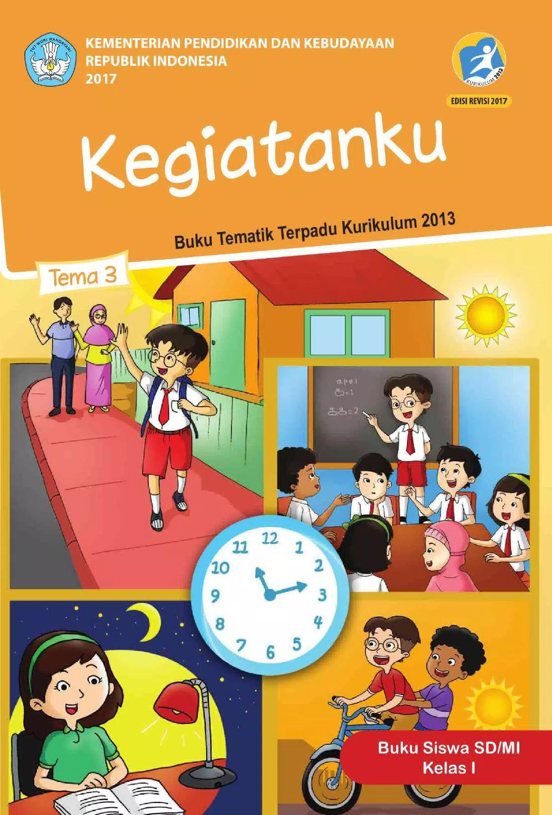 Detail Buku Tema 2 Kelas 1 Sd Revisi 2017 Nomer 19