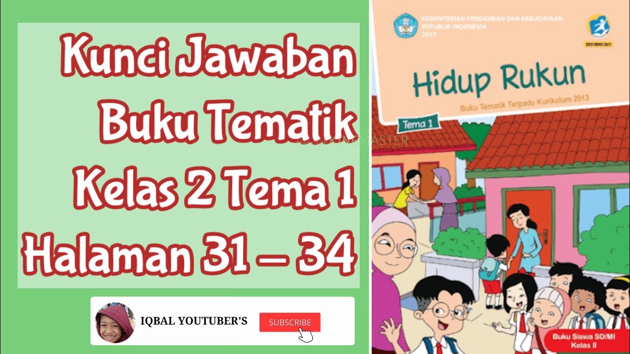 Detail Buku Tema 2 Kelas 2 Sd Nomer 33