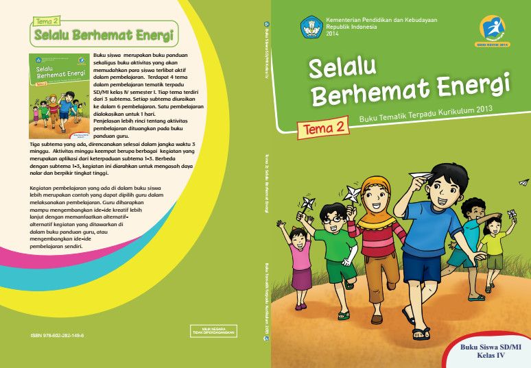 Detail Buku Tema 2 Kelas 4 Sd Nomer 23