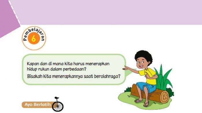 Detail Buku Tema 2 Kelas 6 Persatuan Dalam Perbedaan Nomer 45