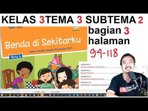 Detail Buku Tema 3 Kelas 3 Benda Di Sekitarku Nomer 53