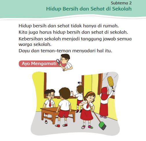 Detail Buku Tema 4 Kelas 2 Hidup Bersih Dan Sehat Nomer 19