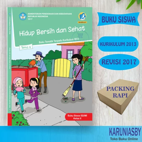 Detail Buku Tema 4 Kelas 2 Hidup Bersih Dan Sehat Nomer 45