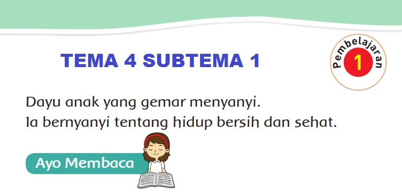 Detail Buku Tema 4 Kelas 2 Hidup Bersih Dan Sehat Nomer 49