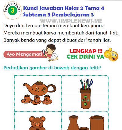 Detail Buku Tema 4 Kelas 2 Sd Nomer 41