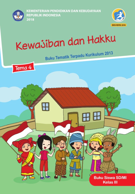 Buku Tema 4 Kelas 3 Kewajiban Dan Hakku - KibrisPDR