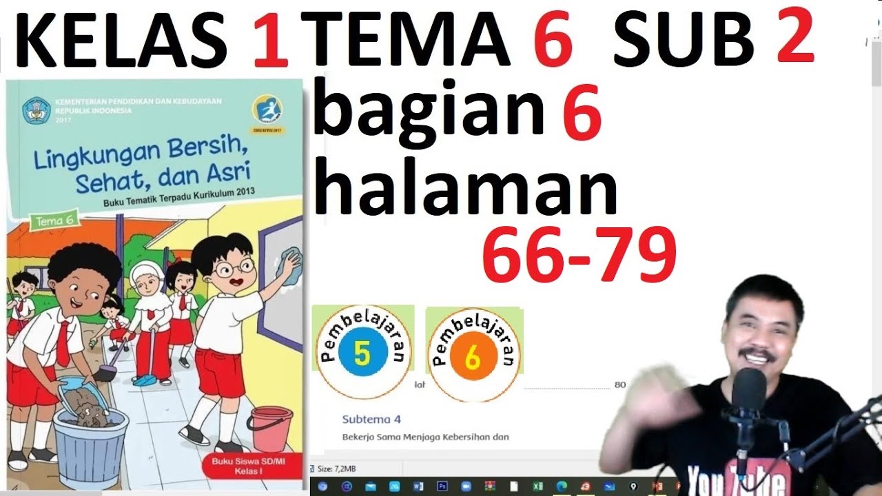 Detail Buku Tema 6 Kelas 1 Nomer 22