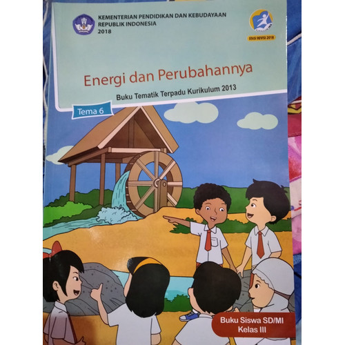 Detail Buku Tema 6 Kelas 3 Energi Dan Perubahannya Nomer 11