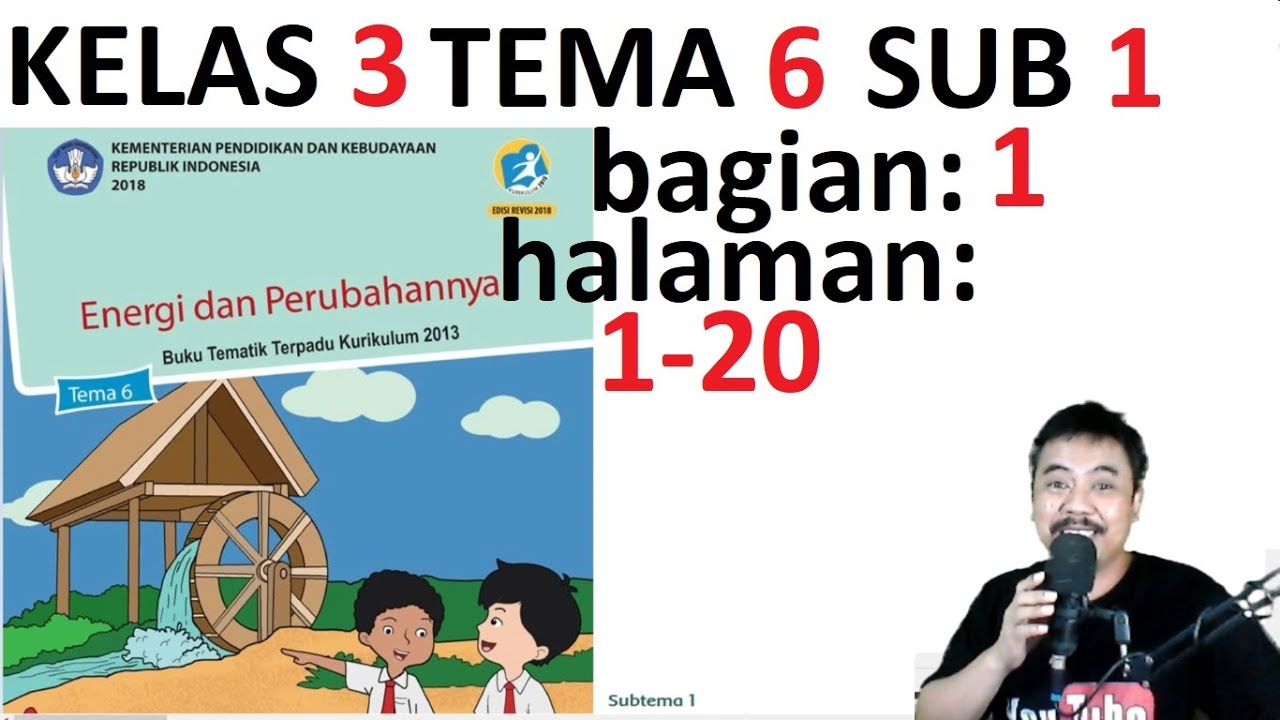 Detail Buku Tema 6 Kelas 3 Energi Dan Perubahannya Nomer 55