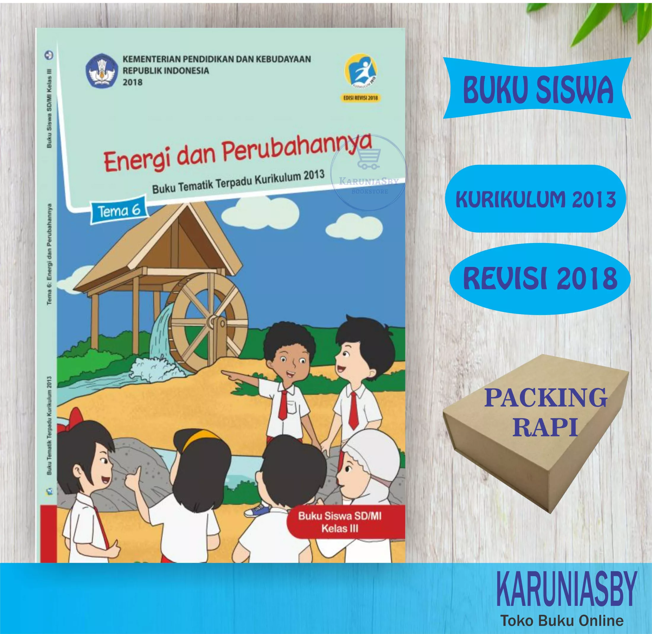 Detail Buku Tema 6 Kelas 3 Sd Revisi 2018 Nomer 40