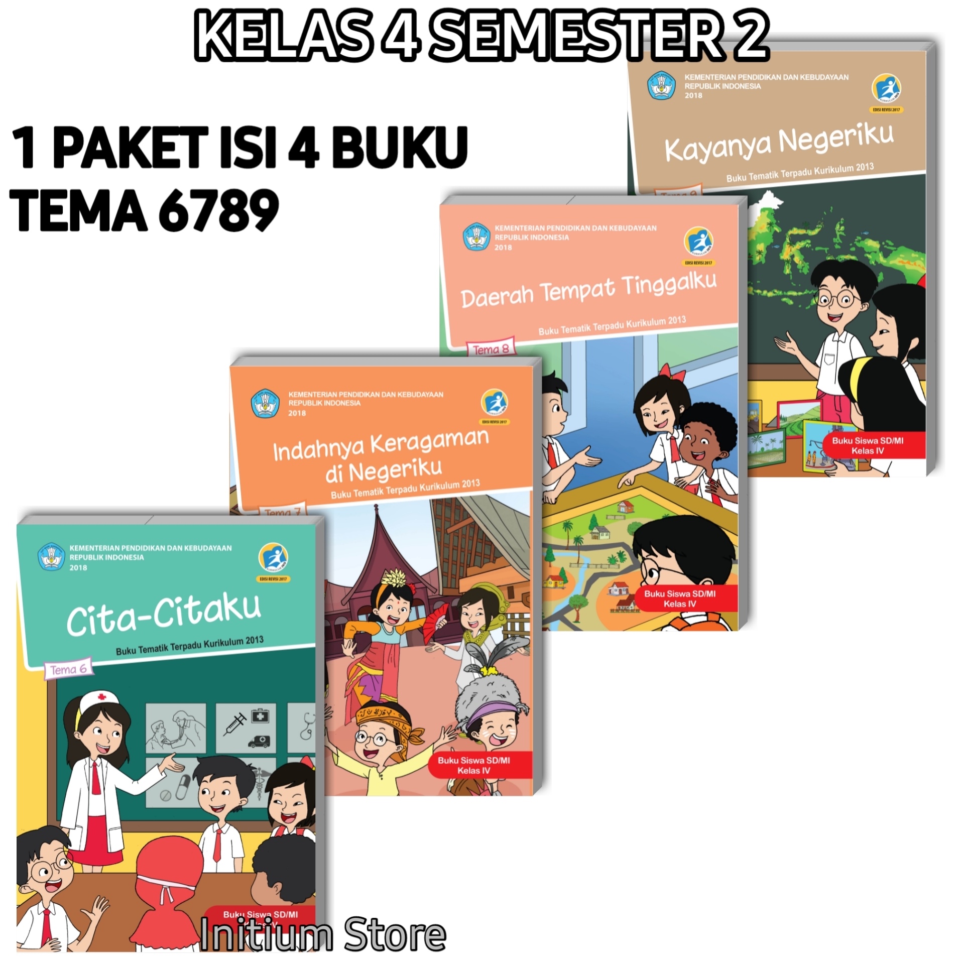 Detail Buku Tema 6 Kelas 4 Sd Nomer 30