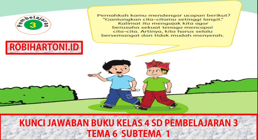 Detail Buku Tema 6 Kelas 4 Sd Nomer 39