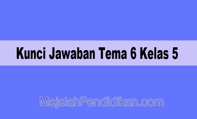 Detail Buku Tema 6 Kelas 5 Panas Dan Perpindahannya Nomer 51