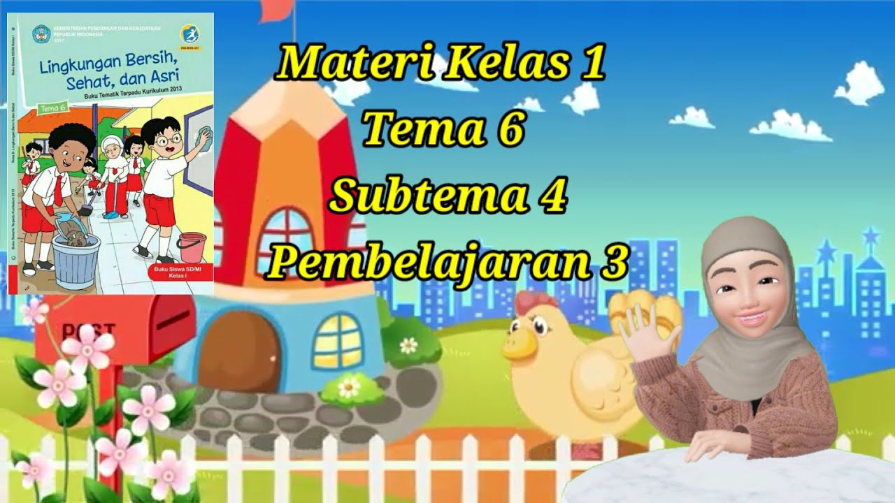 Detail Buku Tema 6 Sd Kelas 1 Nomer 38