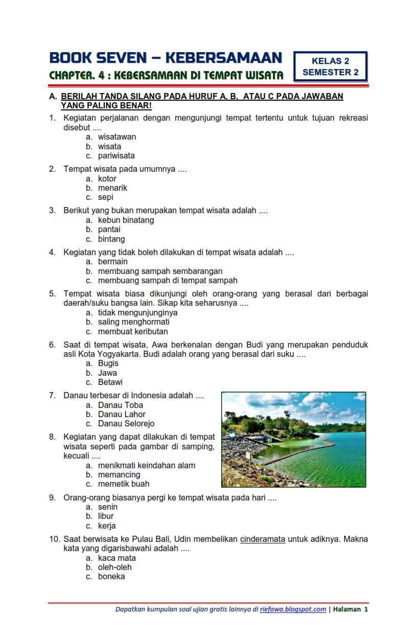 Detail Buku Tema 7 Kelas 2 Semester 2 Nomer 37