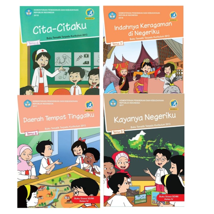 Detail Buku Tema 7 Kelas 4 Cita Citaku Nomer 32