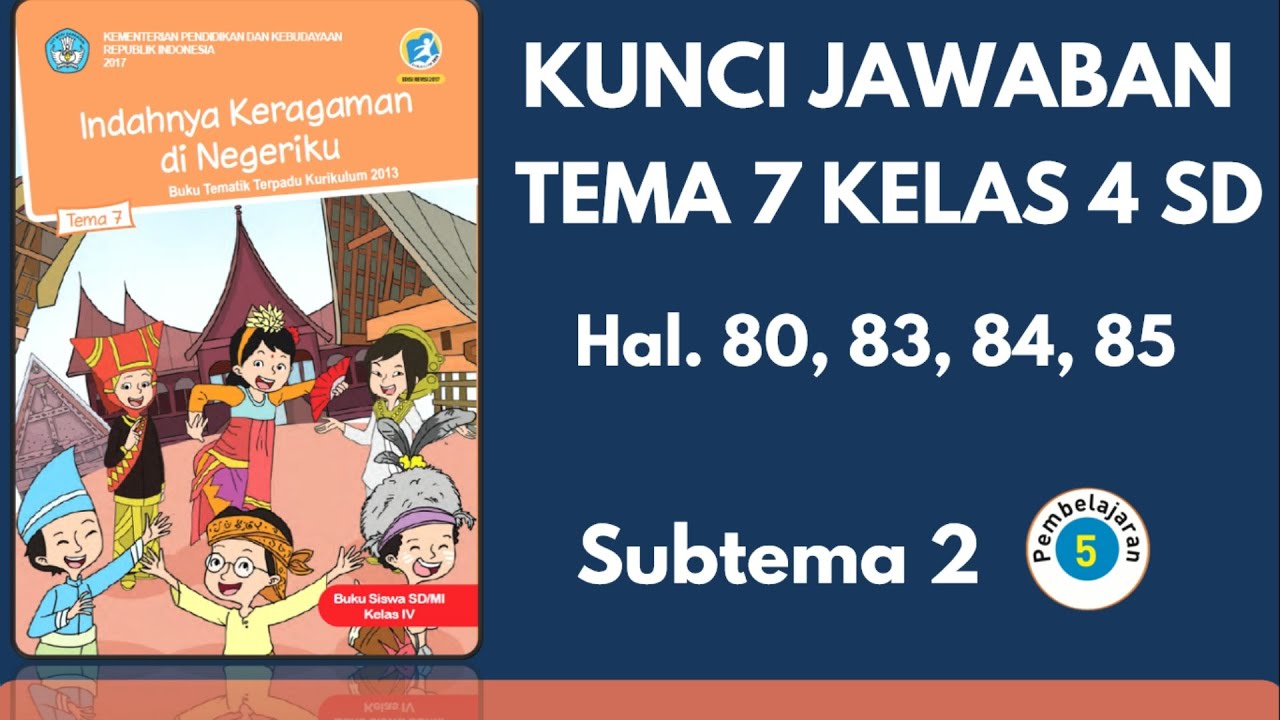 Detail Buku Tema 7 Kelas 4 Sd Nomer 27