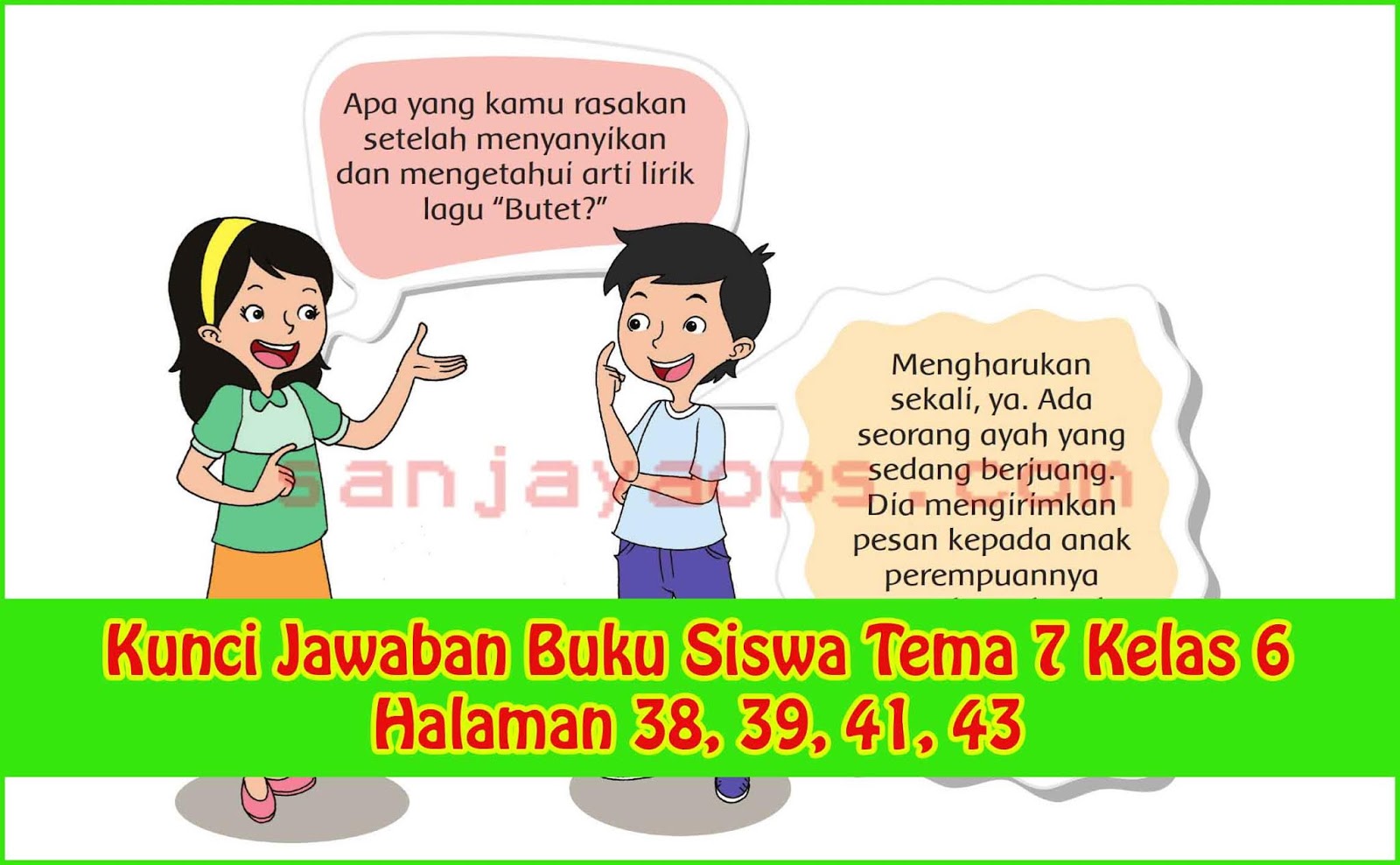 Detail Buku Tema 7 Kelas 6 Nomer 51