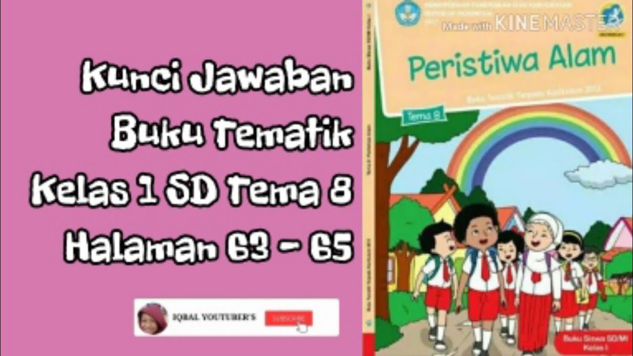 Detail Buku Tema 8 Kelas 1 Sd Nomer 20