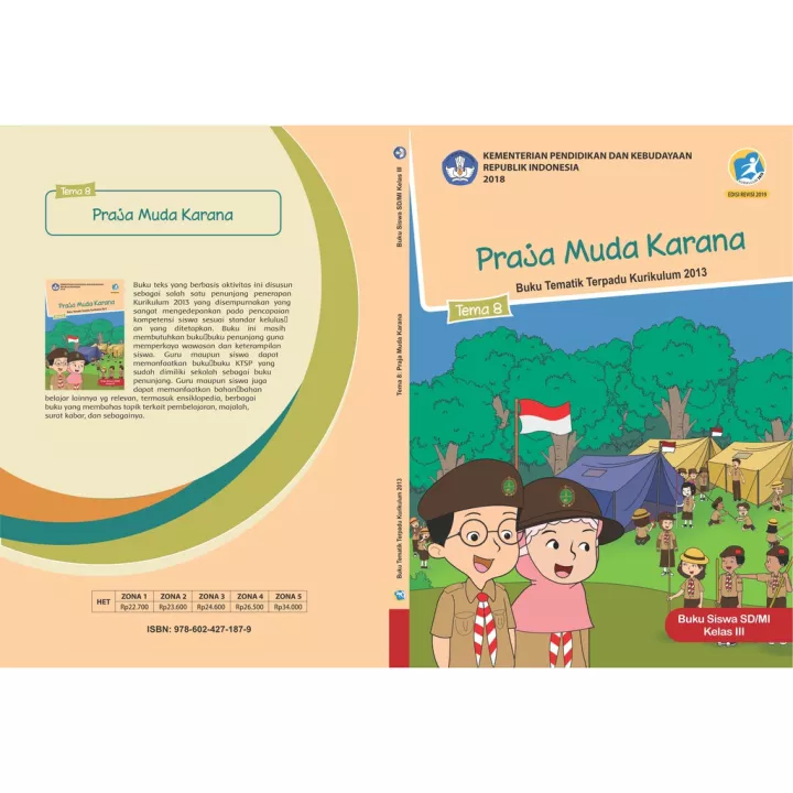 Detail Buku Tema 8 Kelas 3 Praja Muda Karana Nomer 13