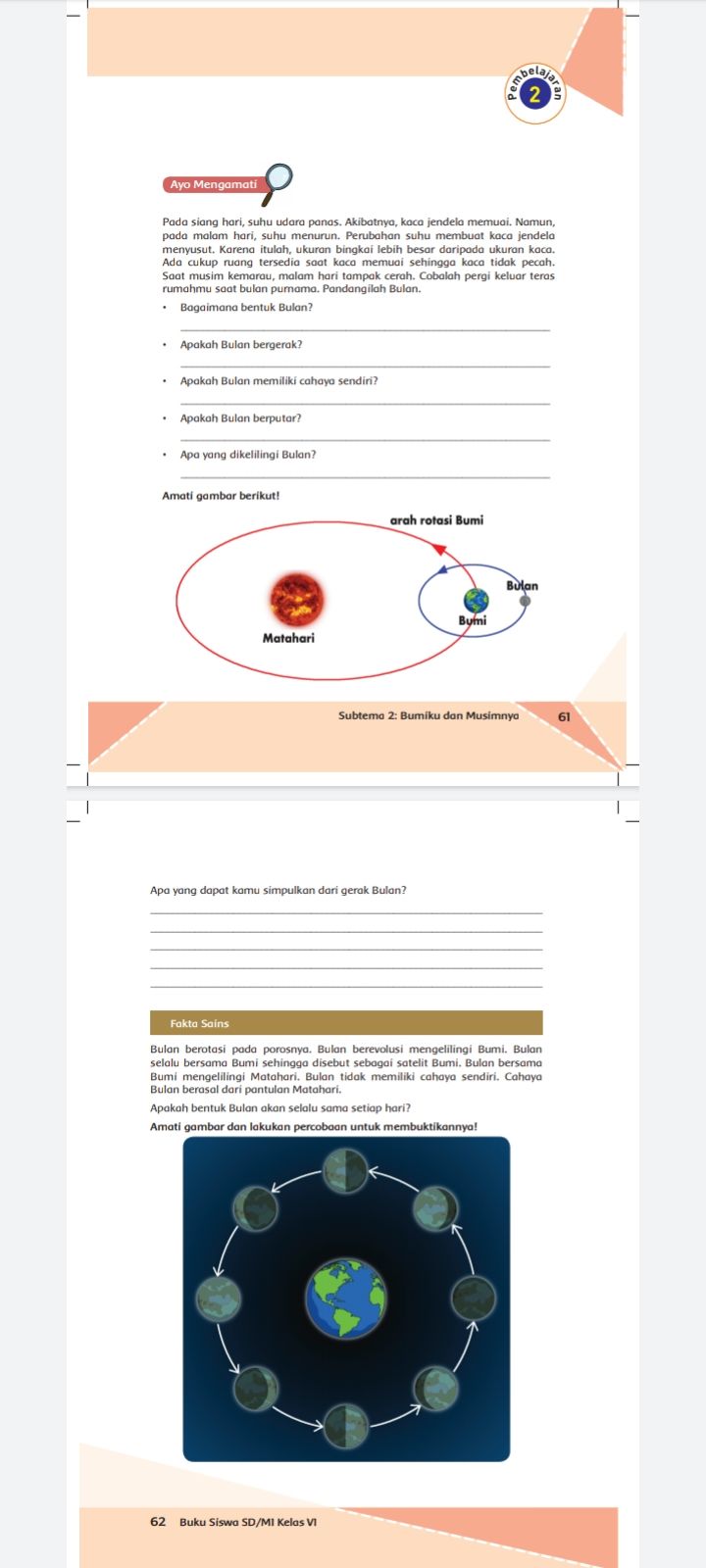 Detail Buku Tema 8 Kelas 6 Bumiku Nomer 52