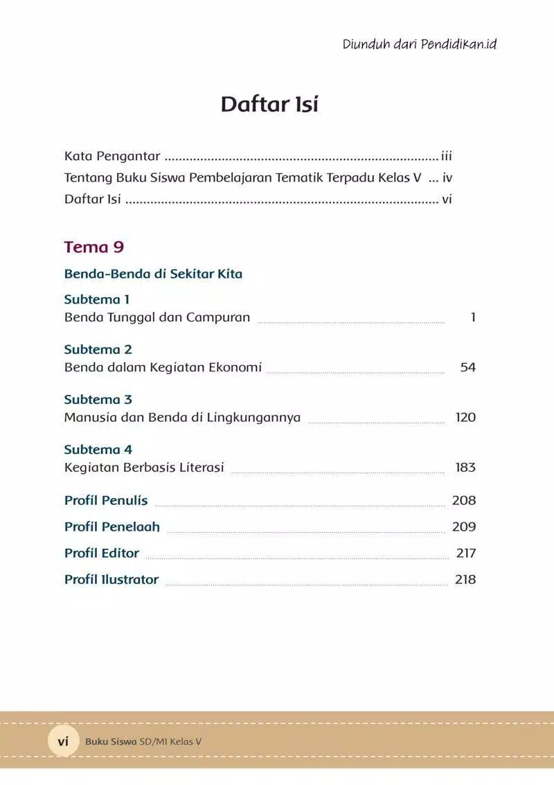 Detail Buku Tema 9 Kelas 5 Revisi 2017 Nomer 14