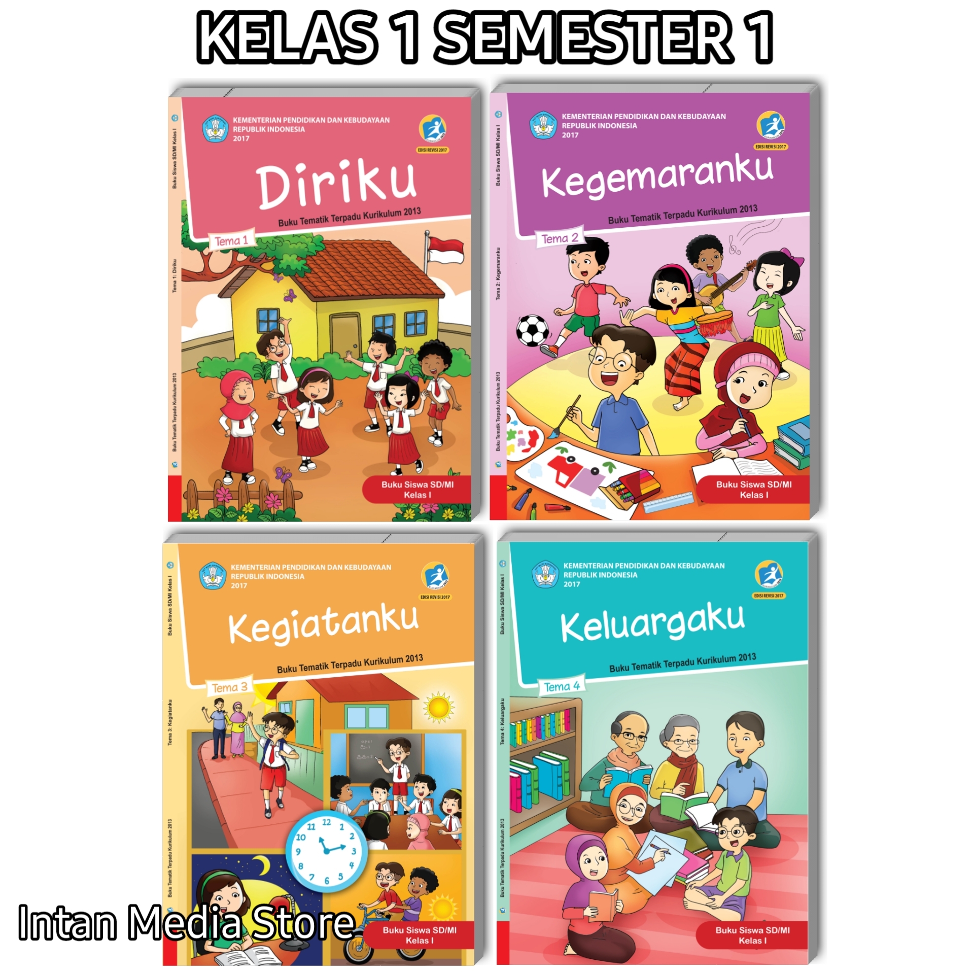 Detail Buku Tema Kelas 1 Nomer 8