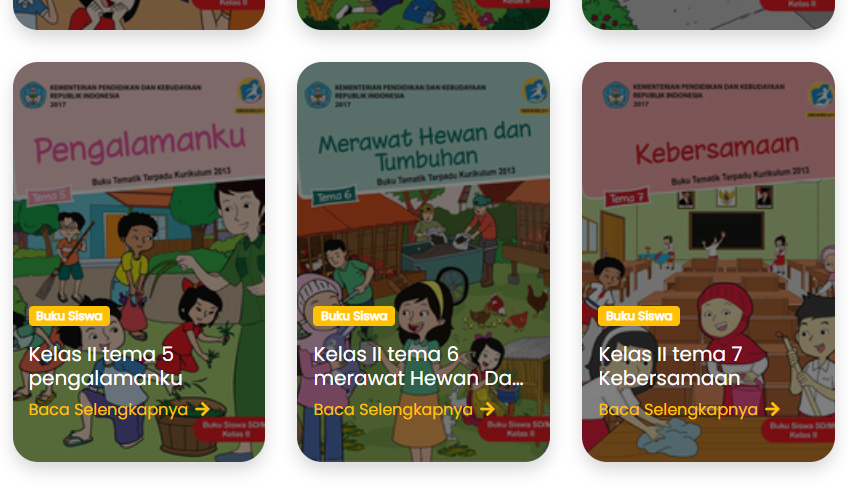 Detail Buku Tema Kelas 2 Semester 1 Nomer 44