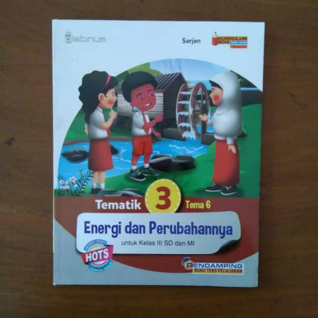 Detail Buku Tema Kelas 3 Tema 6 Nomer 20