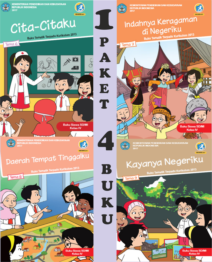 Detail Buku Tema Kelas 4 Sd Nomer 20