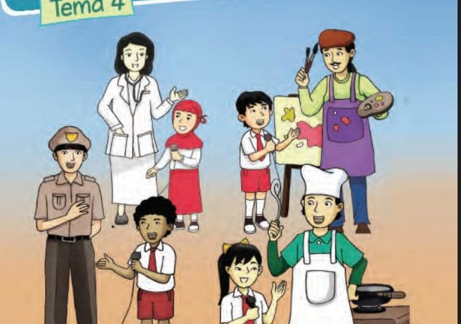 Detail Buku Tema Kelas 4 Sd Nomer 57