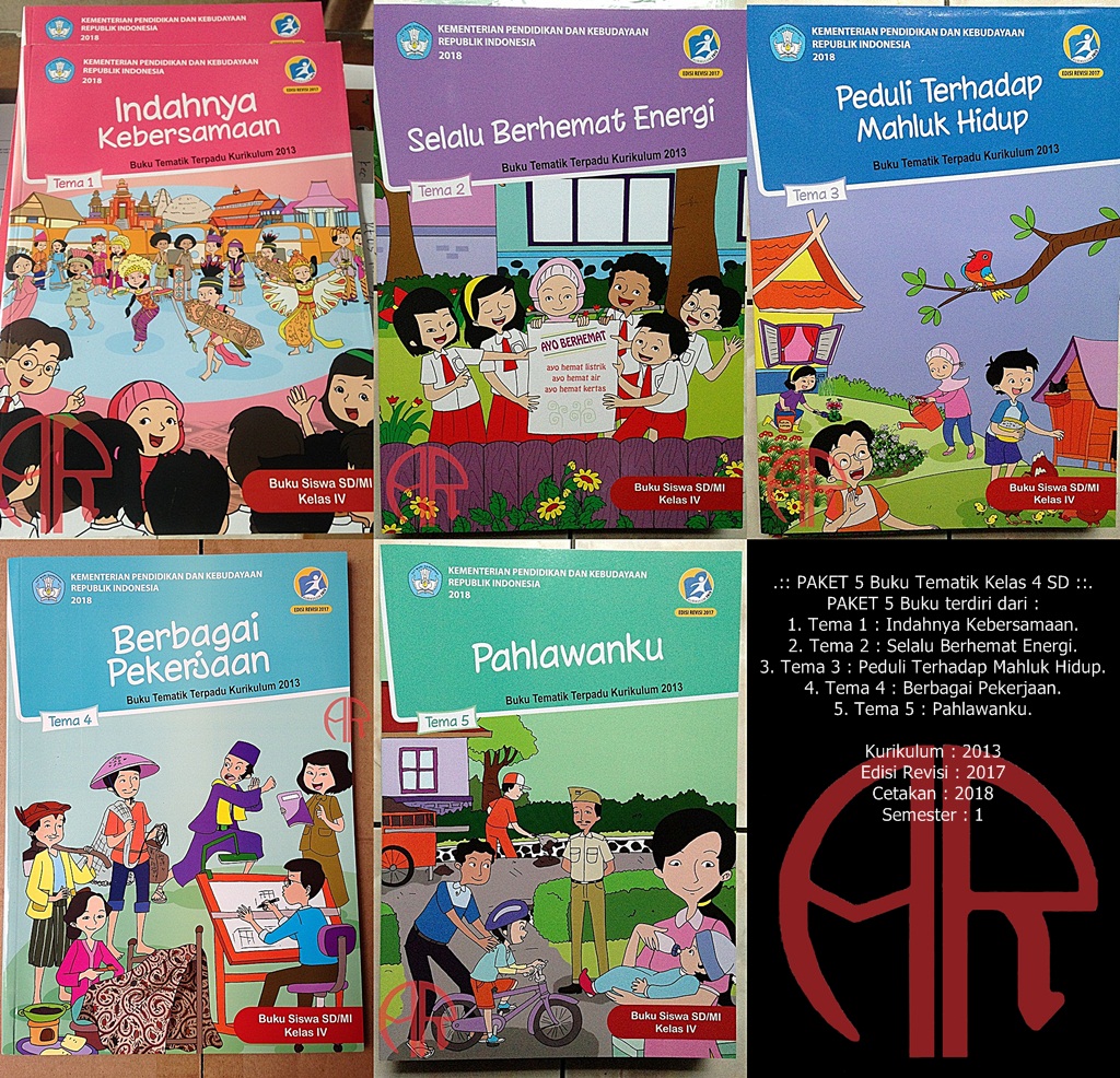 Detail Buku Tema Kelas 4 Sd Revisi 2017 Nomer 19