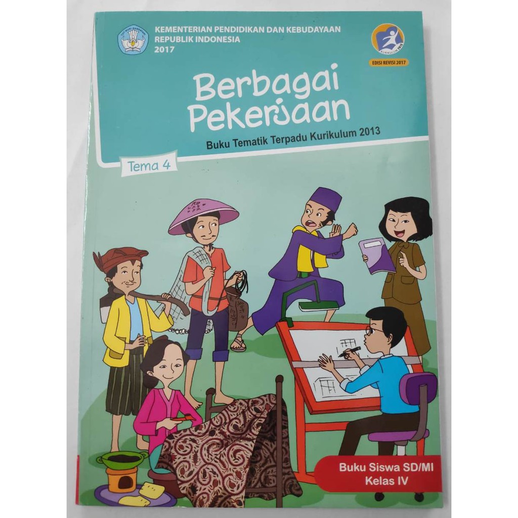 Detail Buku Tema Kelas 4 Sd Revisi 2017 Nomer 20