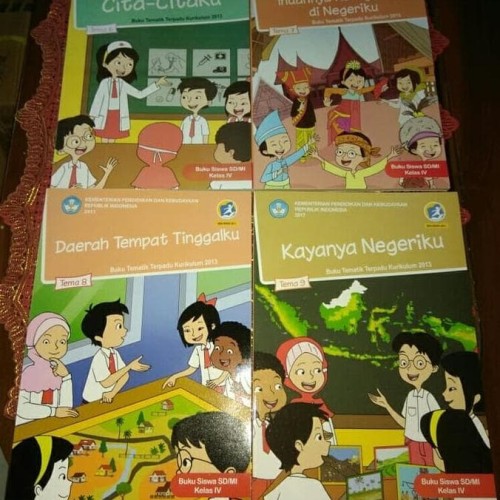 Detail Buku Tema Kelas 4 Sd Revisi 2017 Nomer 42