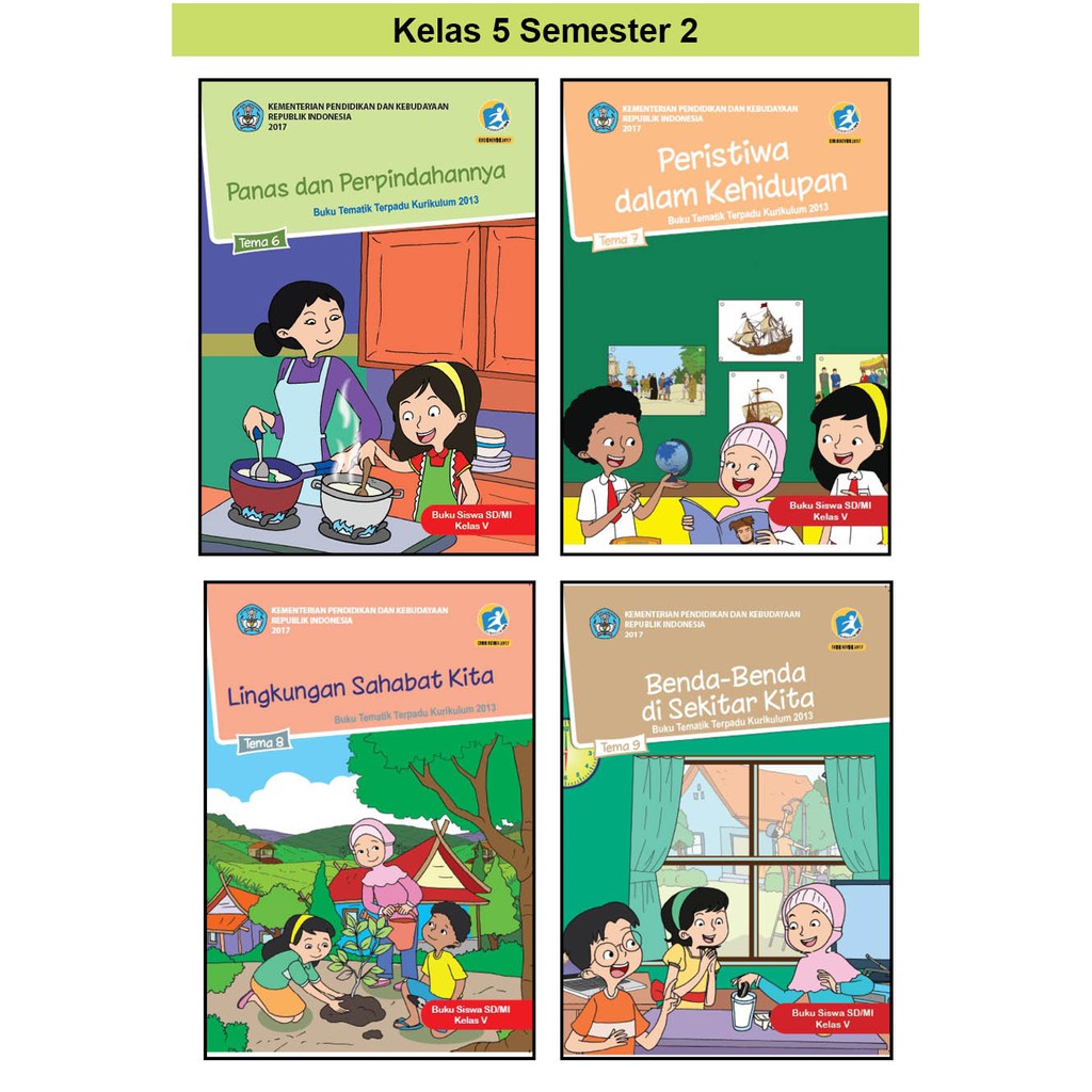 Buku Tema Kelas 5 Semester 2 - KibrisPDR