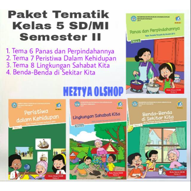 Detail Buku Tema Kelas 5 Semester 2 Nomer 4