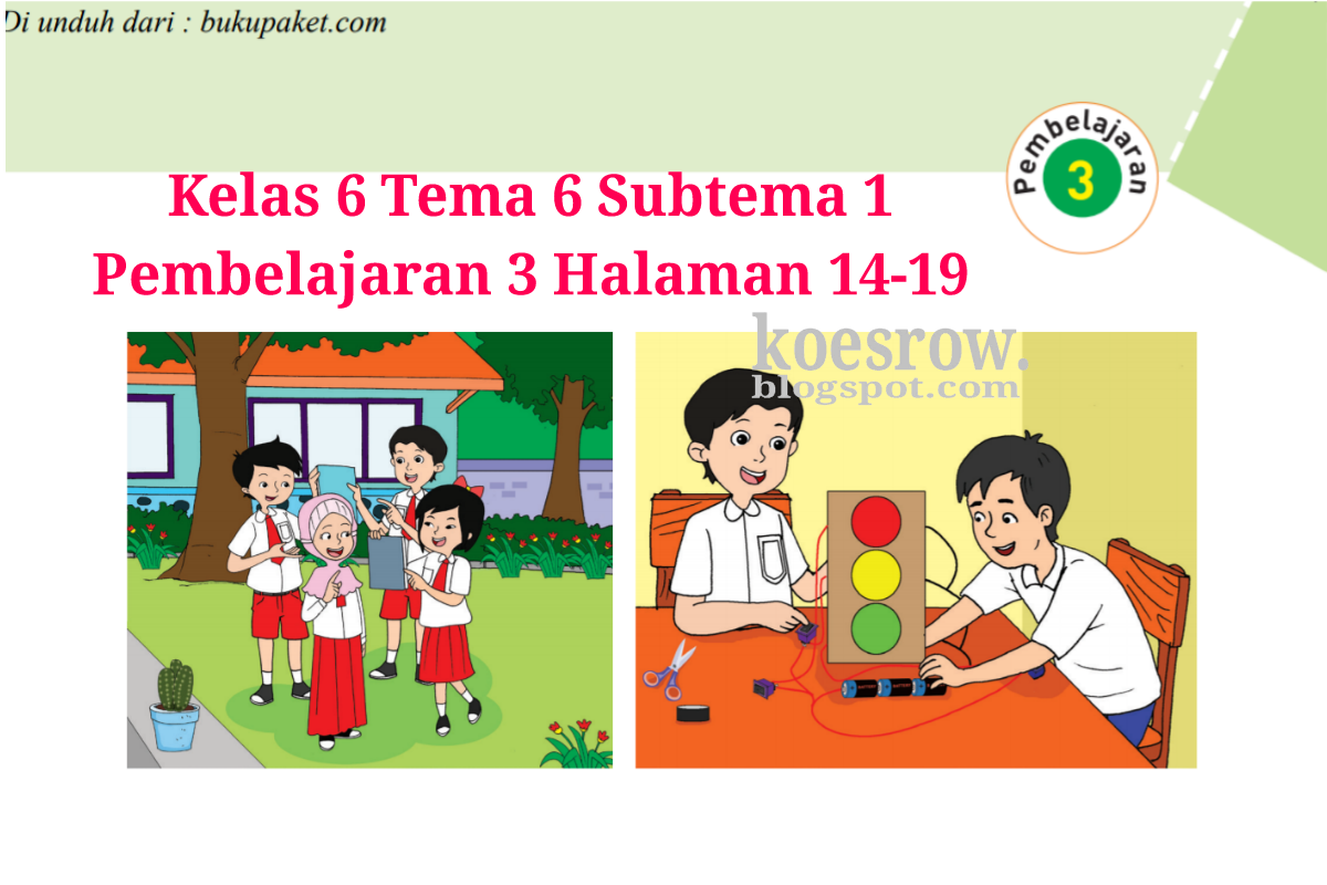 Detail Buku Tema Kelas 6 Tema 6 Nomer 33