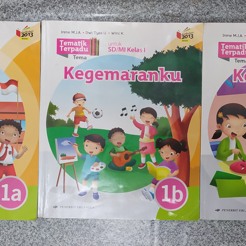 Detail Buku Tematik Erlangga Kelas 1 Nomer 15