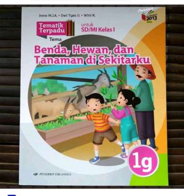 Detail Buku Tematik Erlangga Kelas 1 Nomer 28