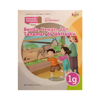 Detail Buku Tematik Erlangga Kelas 1 Nomer 44