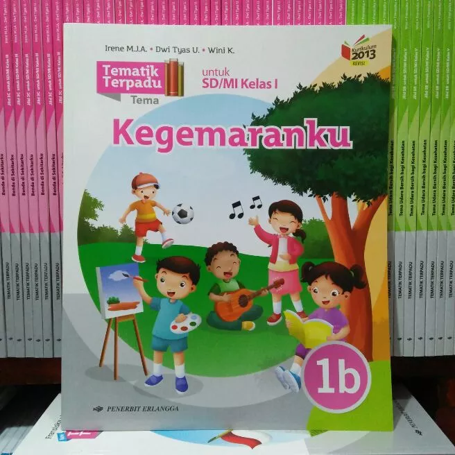 Detail Buku Tematik Kelas 1 Erlangga Nomer 10