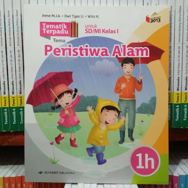 Detail Buku Tematik Kelas 1 Erlangga Nomer 26