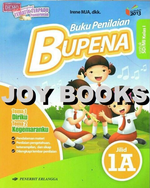 Detail Buku Tematik Kelas 1 Erlangga Nomer 54