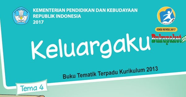 Detail Buku Tematik Kelas 1 Revisi 2018 Nomer 39