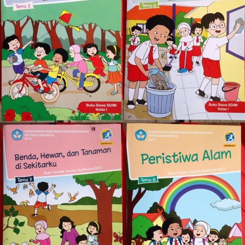 Detail Buku Tematik Kelas 1 Sd Kurikulum 2013 Nomer 13